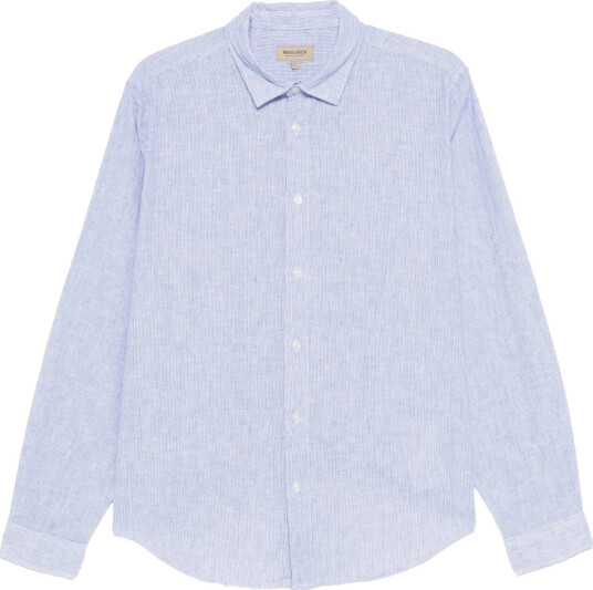 Woolrich Herre Skjorter Blå XL,