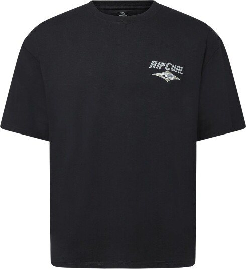 Rip Curl Heritage Icon Tee Black L Rip Curl Heritage Icon Tee Black L