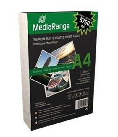 MediaRange Inkjet Paper Matt A4 130g 100x MediaRange Inkjet Paper Matt A4 130g 100x
