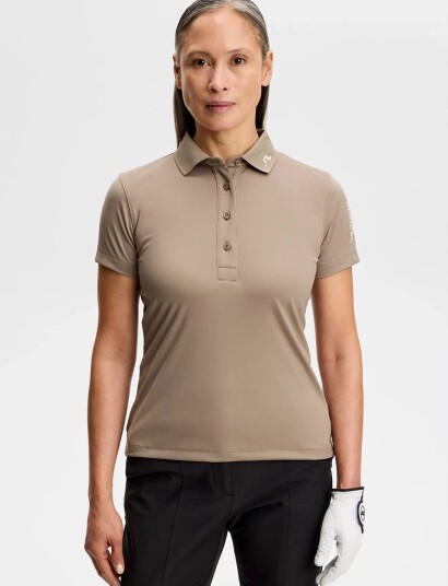 J. Lindeberg Tour Tech Polo Beige XS J. Lindeberg Tour Tech Polo Beige XS