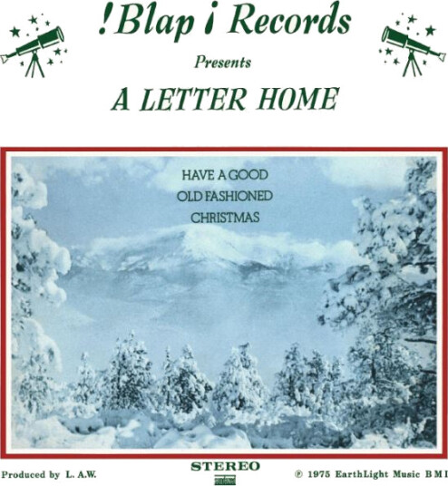 A Letter Home Have A Good Old Fashioned Christmas LP/Vinyl