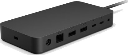 Microsoft Surface Thunderbolt 4 Dock Thunderbolt 4 3.5Mm Rj-45 Thunderbolt 4 Usb 3.2 Gen 2 3.1 Gen 2 Type-A Usb Type-C Kensington Sort 165 W Rund Kabel Microsoft Surface Thunderbolt 4 Dock Thunderbolt 4 3.5Mm Rj-45 Thunderbolt 4 Usb 3.2 Gen 2 3.1 Gen 2 Type-A Usb Type-C Kensington Sort 165 W Rund Kabel