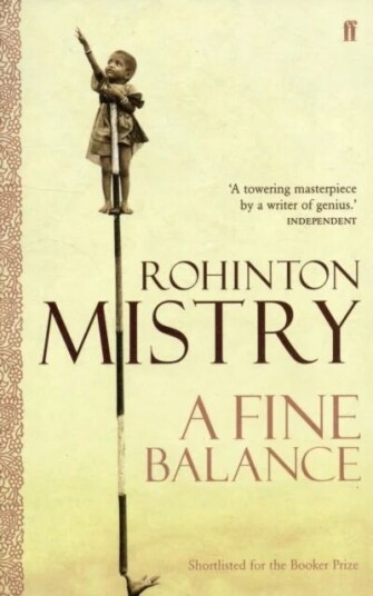 A Fine Balance av Rohinton Mistry - Moderne Roman av Faber & Faber A Fine Balance av Rohinton Mistry - Moderne Roman av Faber & Faber