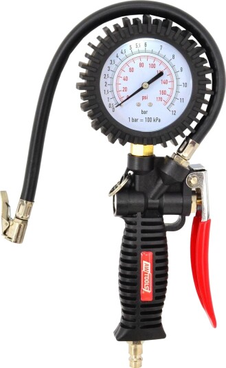 AWTools TG-80 Gulvpumpe med manometer ??? 16 bar AWTools TG-80 Gulvpumpe med manometer ??? 16 bar