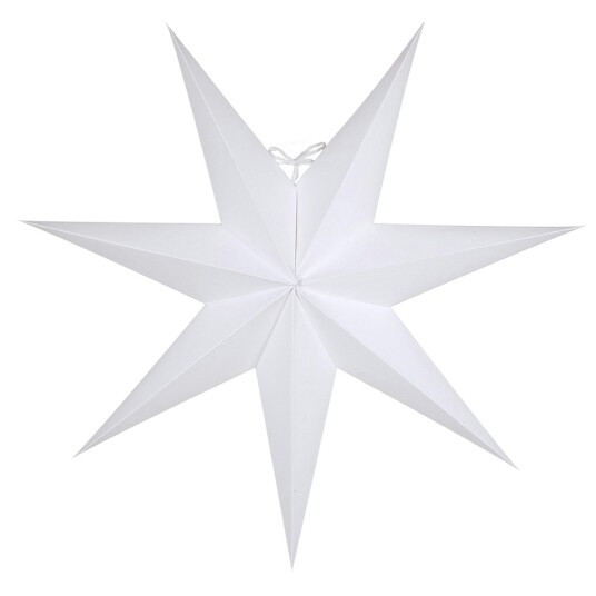 Watt & Veke Greta Julestjerne 60 cm Hvit