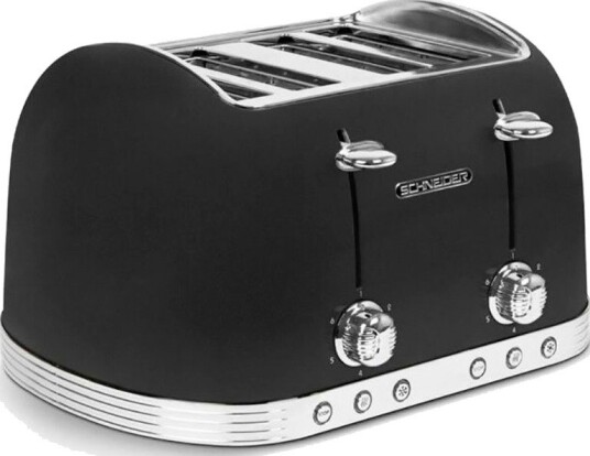 Schneider Consumer SCTO4B Brødrister 1630W (4 skiver) Svart