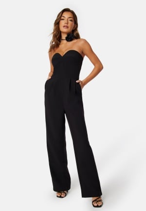 VERO MODA Haven Bandeau Jumpsuit Black 36 VERO MODA Haven Bandeau Jumpsuit Black 36