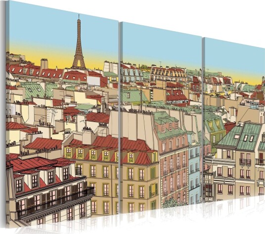 Bilde Sweet Paris 90x60 Artgeist sp. z o. o.