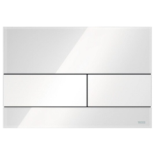 Tece Tecesquare Betjeningsplate Glass Hvit Tece Tecesquare Betjeningsplate Glass Hvit