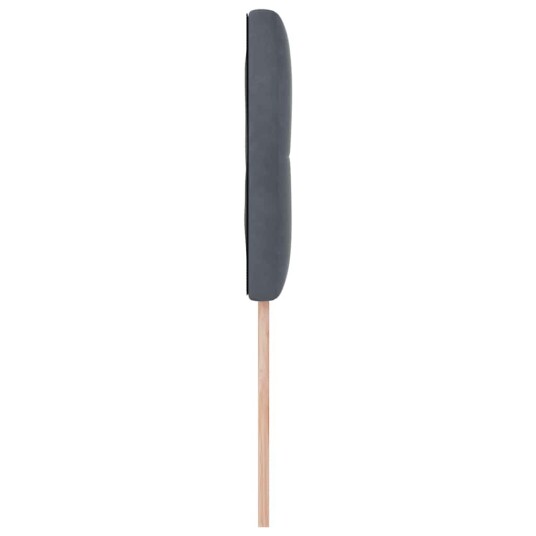 Sengegavl med knapper mørkegrå 80 cm fløyel Sengegavl med knapper mørkegrå 80 cm fløyel