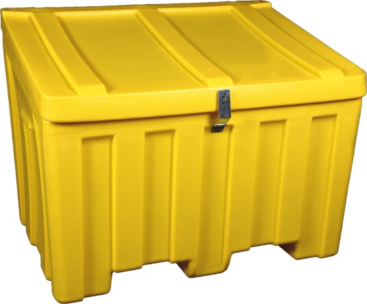Strøsandkasse/ Strøkasse 730 Liter Grå