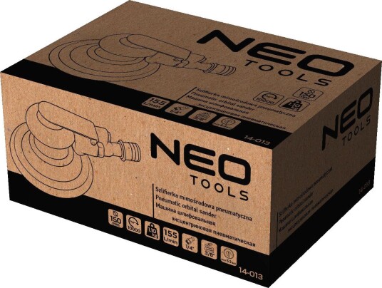 NEO Pneumatisk Eksentersliper 14-013 150 mm