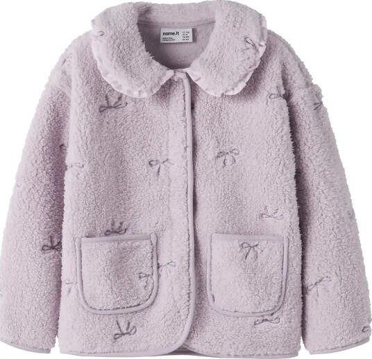 Name It Nmfrisa Teddy Card   LAVENDER FOG   110