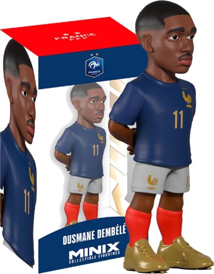 Minix Ousmane Dembélé Fotballstjerne Samlefigur – Frankrike – OneSize