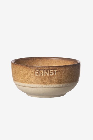 ERNST Skål d8 h4 cm brun/natur bunn 3 pk Brun ERNST Skål d8 h4 cm brun/natur bunn 3 pk Brun
