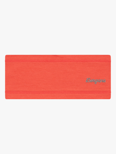 Bergans Wool Junior Headband Rød 52