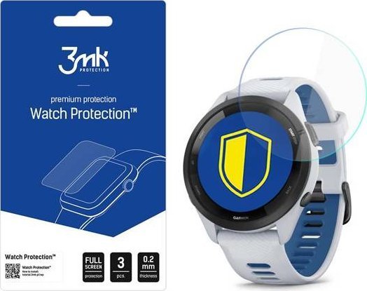 3Mk Arc Skjermbeskytter til Garmin Forerunner 265 Fullscreen