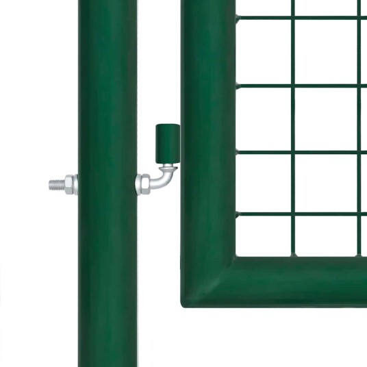 vidaXL Hageport stål 350x100 cm grønn vidaXL Hageport stål 350x100 cm grønn