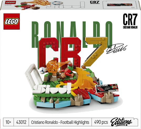 Lego Editions Cristiano Ronaldo Fotball-Høydepunkter 43012 Lego Editions Cristiano Ronaldo Fotball-Høydepunkter 43012