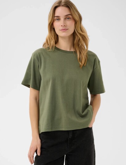 Part Two Annepw Tshirt Khaki green XXL Part Two Annepw Tshirt Khaki green XXL