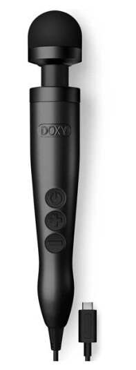 Doxy 3 USB-C Wand Vibrator Matte Black
