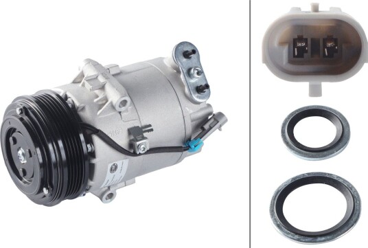 AC-kompressor HELLA 8FK 366 200-871