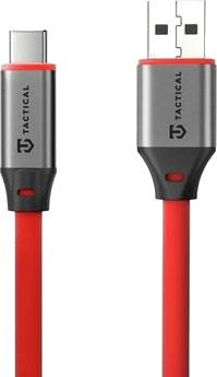 Tactical Fat Man 2.0 Kabel Usb-A/Usb-C 1 M Rød
