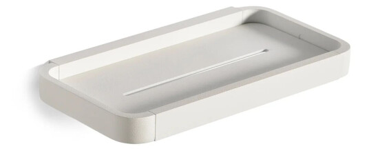 Zone RIM dusjhylle lav 11 x 22 cm White Zone RIM dusjhylle lav 11 x 22 cm White