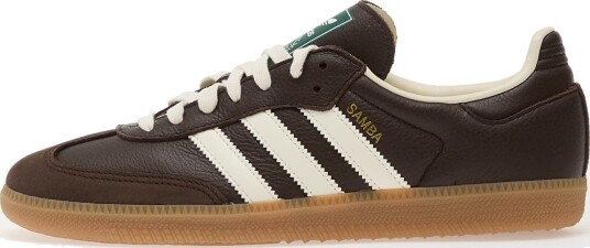 Joggesko adidas Samba Og Dark Brown/ Off White/ Gum4 EUR 37 1/3