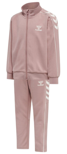Hummel Kids' hmlTrack Tracksuit Woodrose 104, Woodrose