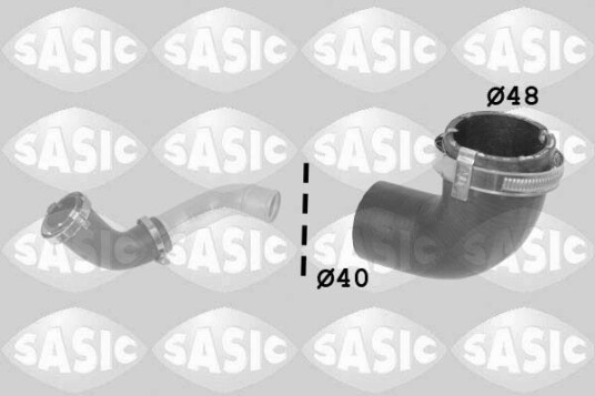 SASIC 3336248 Ladeluftslange SASIC 3336248 Ladeluftslange