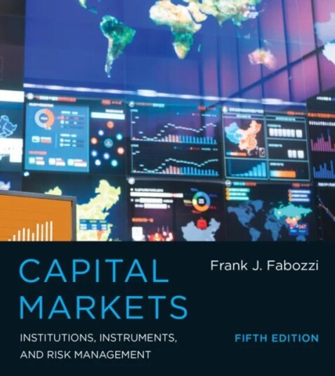 Capital Markets Av Frank J. Fabozzi