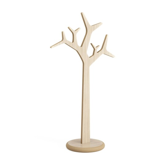 Swedese Tree Klesstativ 134 cm Hvitpigmentert Eik