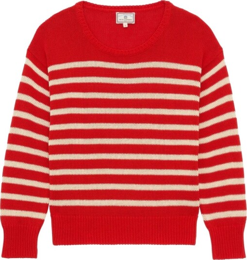 Ines de la Fressange Paris Dame Strikkevarer Rød XS,