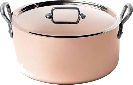 De Buyer Gryte Med Lokk Inocuivre Tradition 3,3 L