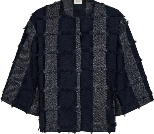 FREE/QUENT Fqjolene Jacket NAVY BLAZER W. STAR OFF WHITE S FREE/QUENT Fqjolene Jacket NAVY BLAZER W. STAR OFF WHITE S