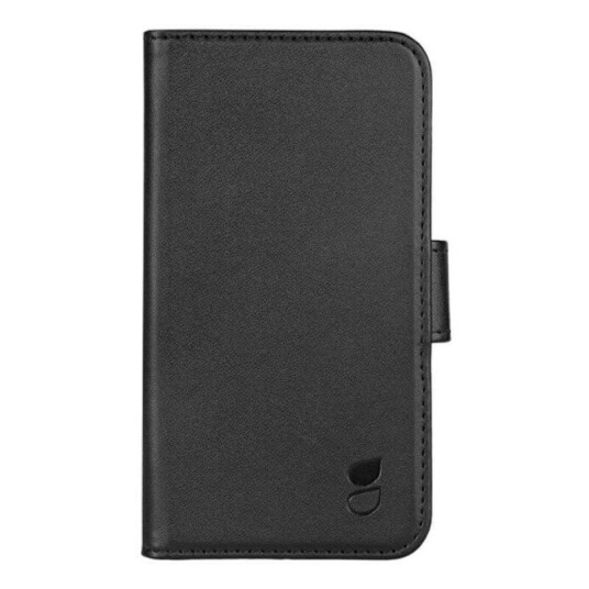GEAR Lommebokdeksel i Lær for iPhone 12 Mini - Svart