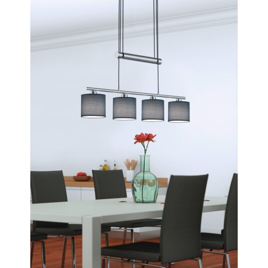 Trio Lighting Taklampe Garda Grå