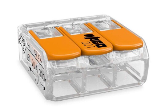 Toppklemme 3 Pol 0,08 4mm 5 pk