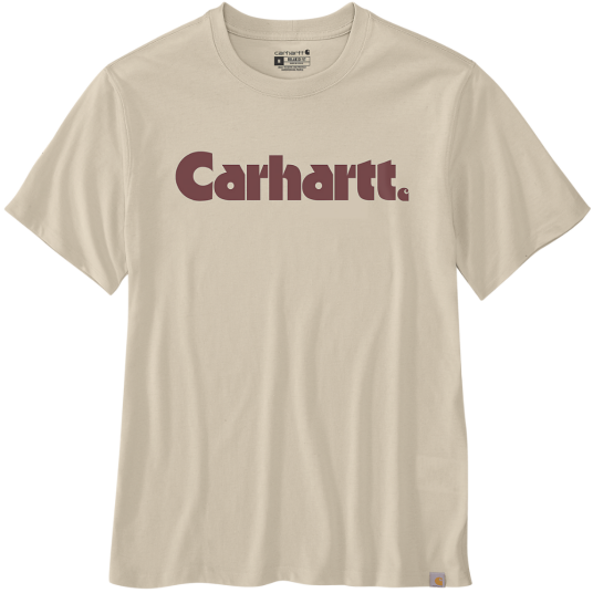 Carhartt Workwear Carhartt M"s Logo Graphic T Shirt Oat Milk Oat Milk L