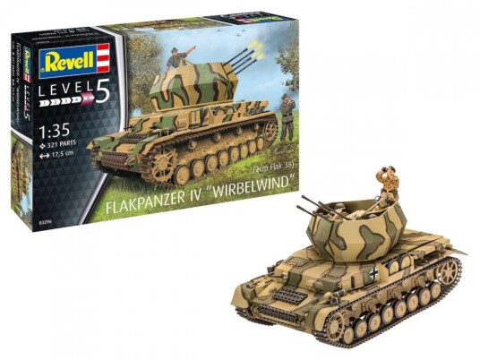 Revell 1/35 Flakpanzer IV Wirbelwind 2cm Flak 38