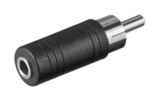 Lydadapter RCA til 35 mm mono