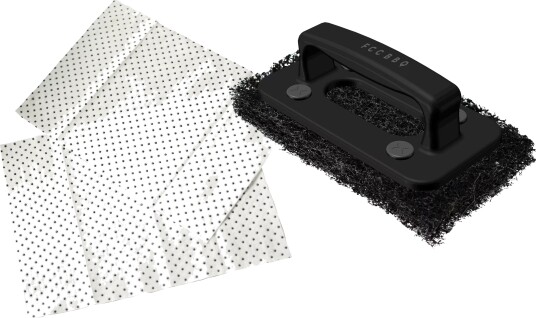 FCC BBQ sett med kluter og holder 10082 (35 stk.)
