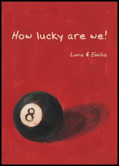 Vintage 8 Ball Poster Plakat / 100x150