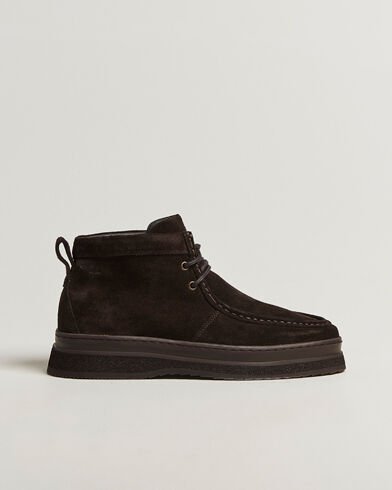 GANT Blistown Suede Moc Toe Boot Espresso Brown