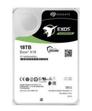 Seagate Exos X18 18TB Intern Harddisk 7200 RPM 256 MB SATA III