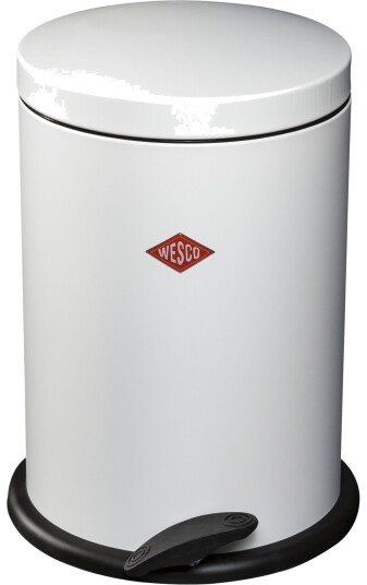 Wesco Pedalbøtte Alpha - 13L - Hvit