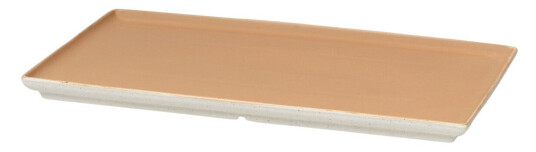Broste Copenhagen Eli tallerken 15x26 cm Matte soft light camel