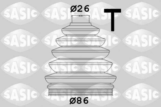 Sasic Mansjett drivaksel SASIC 1906054