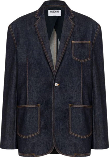 Moschino Herre Jakker Blå XS,